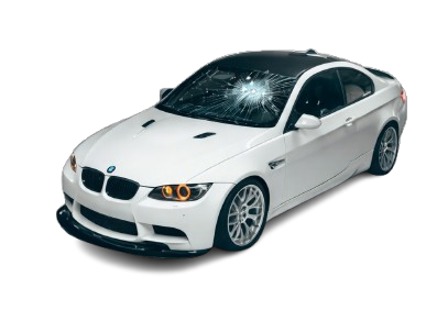 Before windshield repair